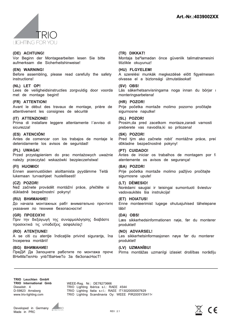 Imagen de la primera página del manual del dispositivo Hotel 403900201