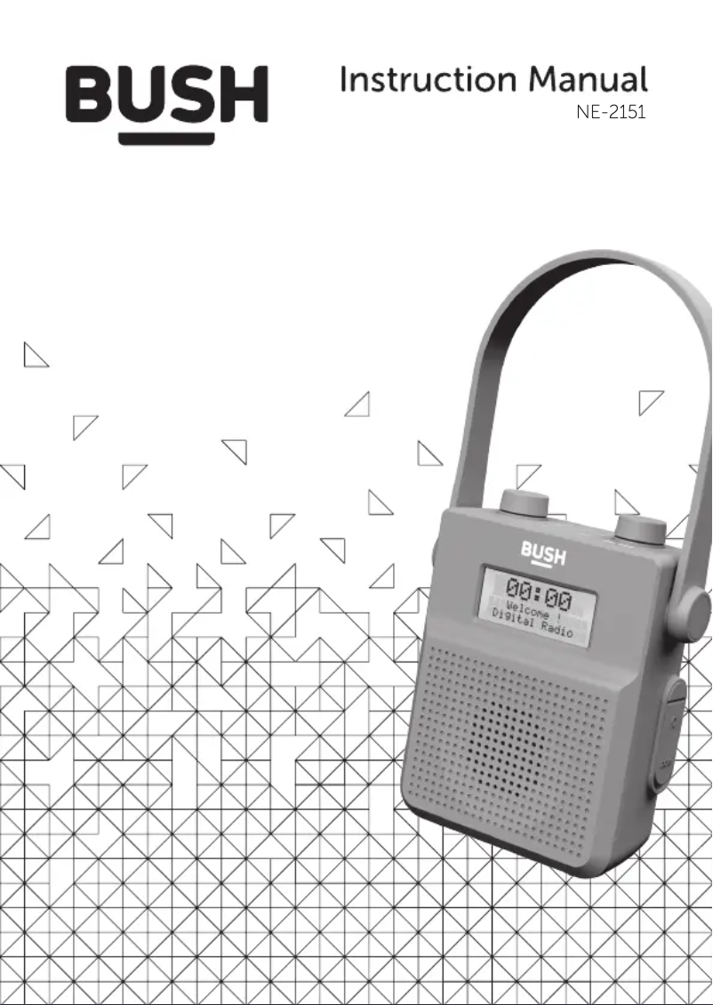 Página 1 del manual Manual de usuario Bush NE-2151