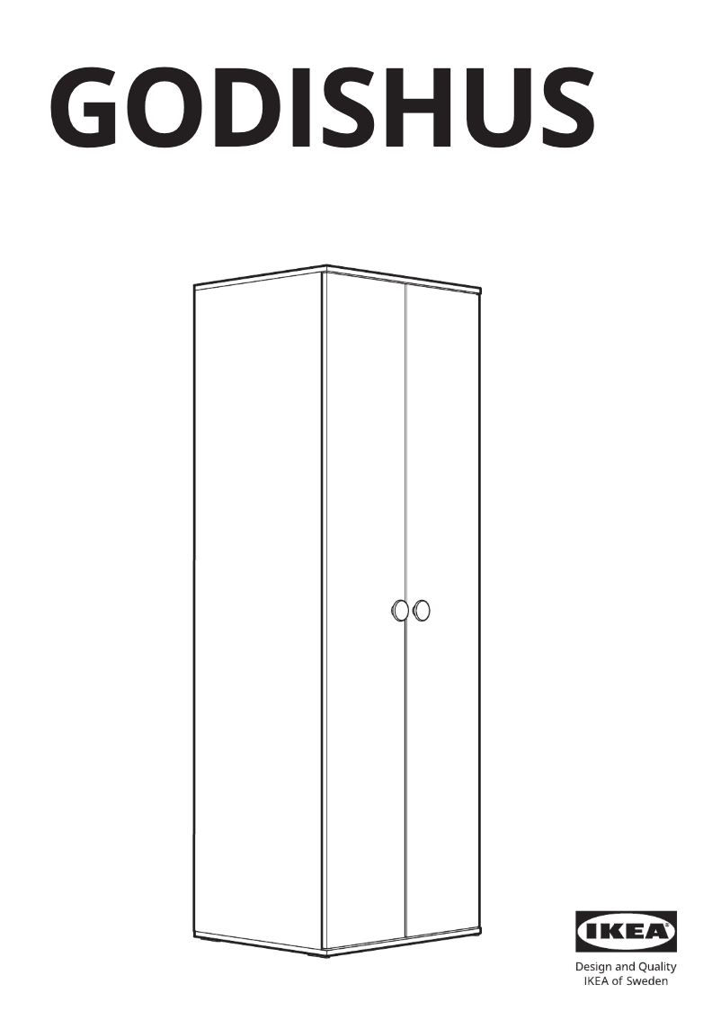 Imagen de la primera página del manual del dispositivo GODISHUS 304.334.84