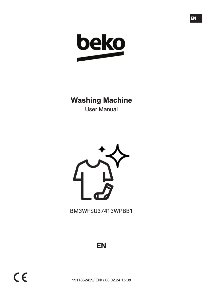 Página 1 del manual Manual de usuario Beko BM3WFSU37413WPBB1