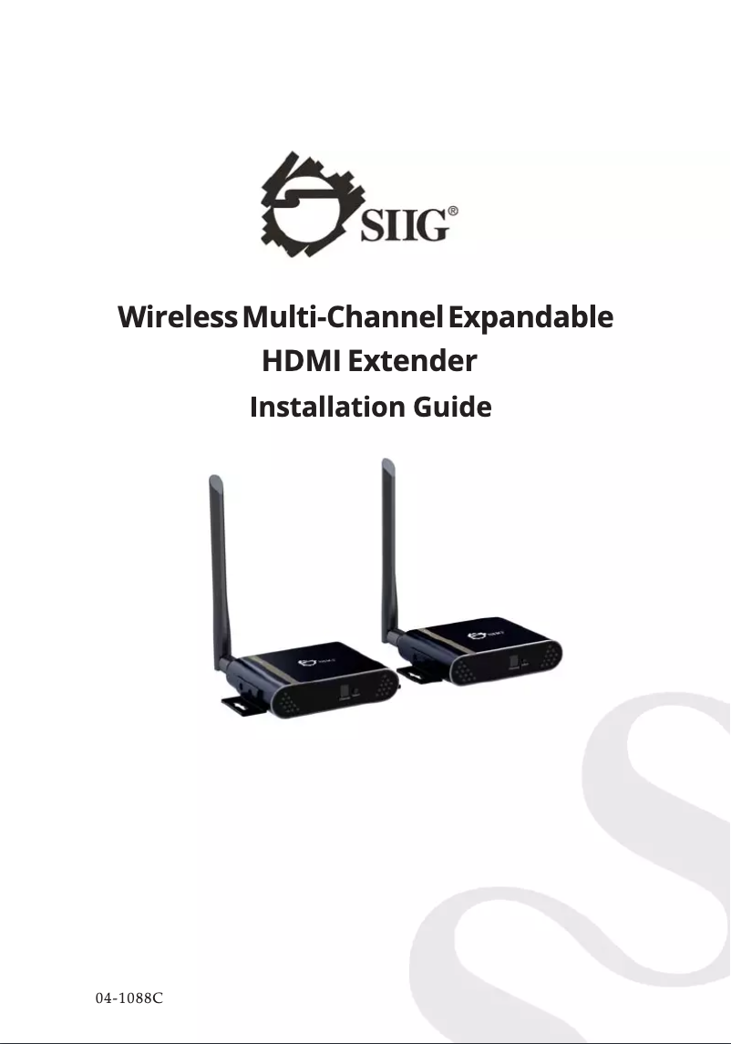 Imagen de la primera página del manual del dispositivo CE-H22P14-S1
