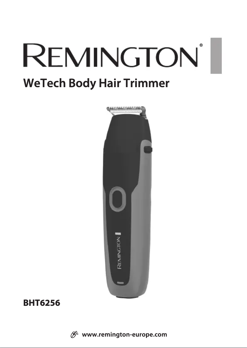 Imagen de la primera página del manual del dispositivo WETech BHT6256