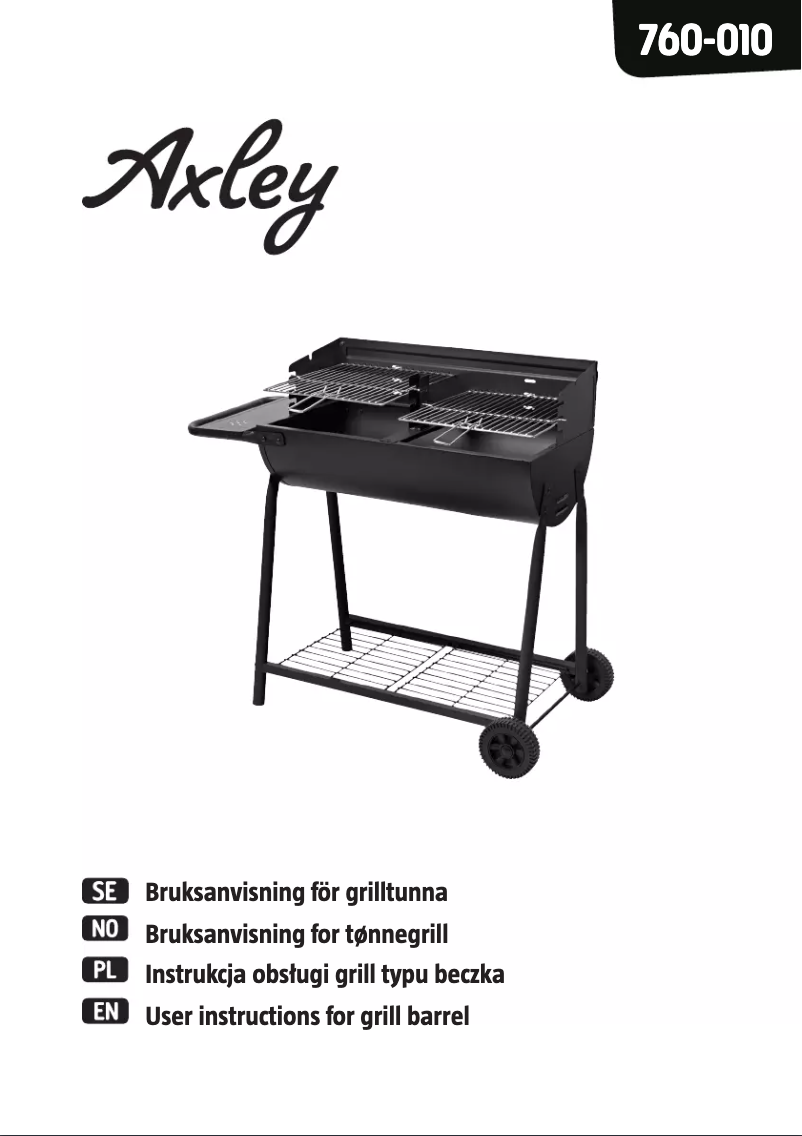 Página 1 del manual Manual de usuario Axley 760-010