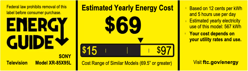 Imagen de la primera página del manual del dispositivo XR-85X95L