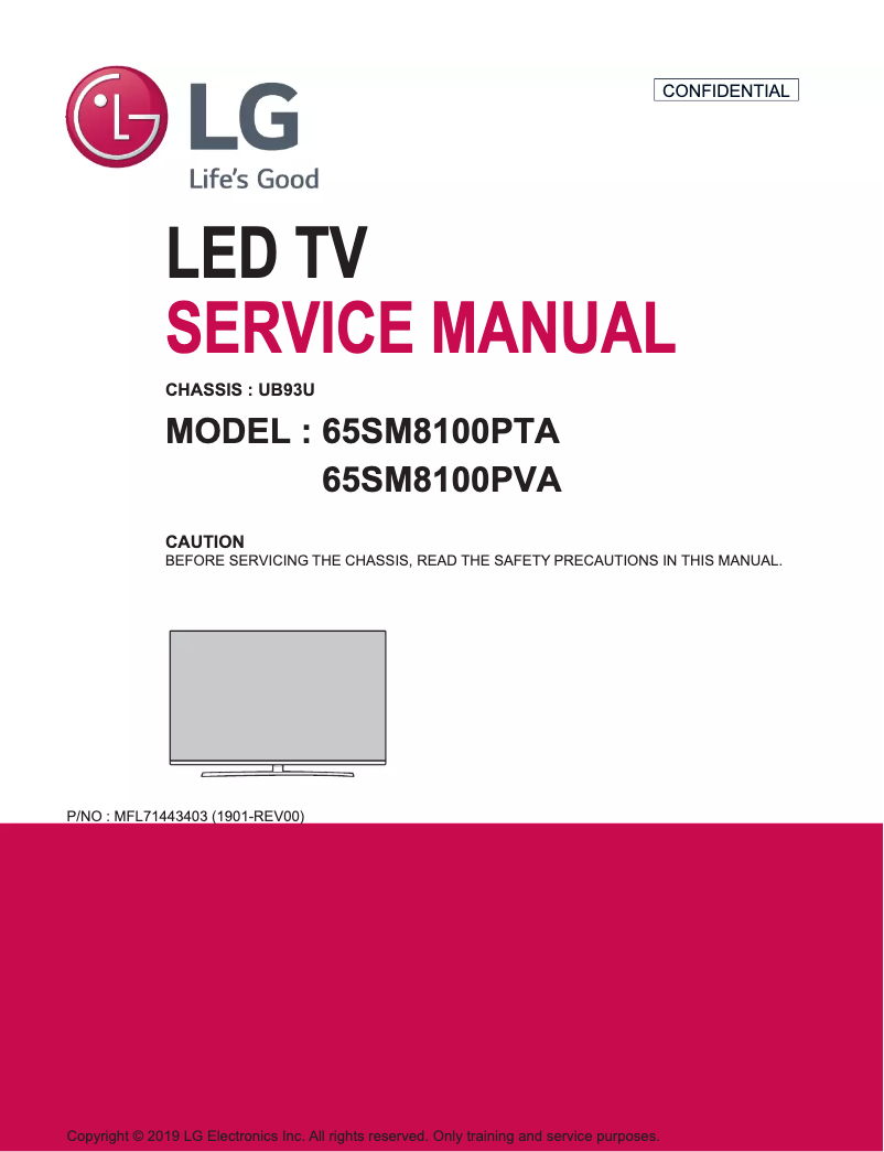 Imagen de la primera página del manual del dispositivo 55SM9000PTA