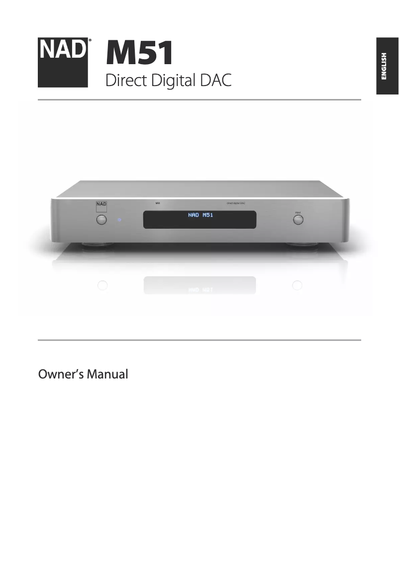 Imagen de la primera página del manual del dispositivo M51