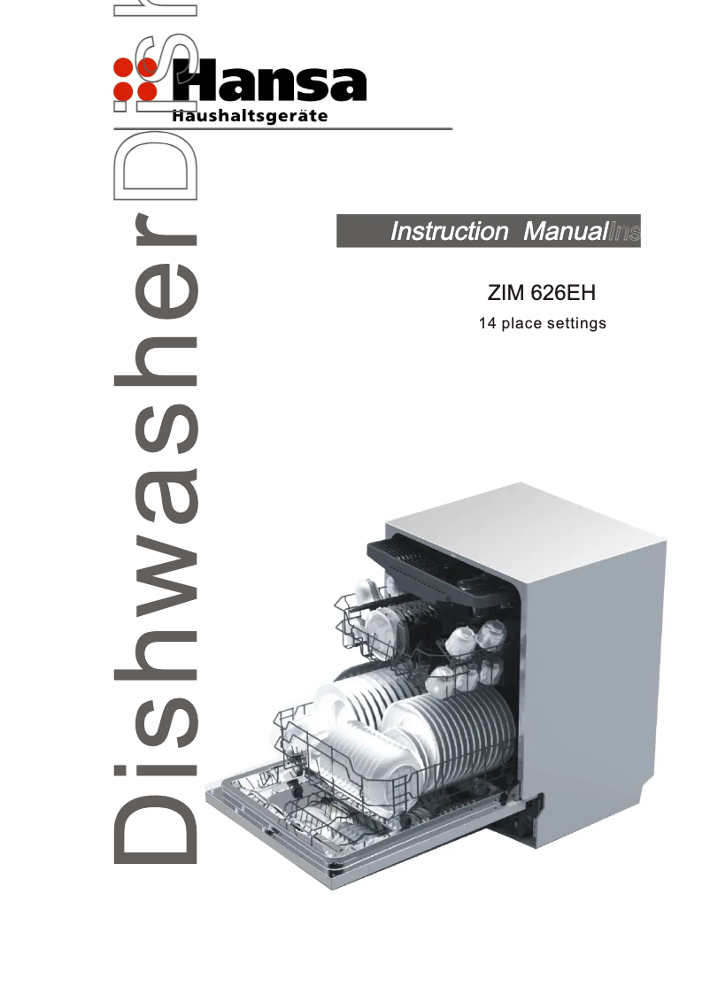Imagen de la primera página del manual del dispositivo ZIM626EH