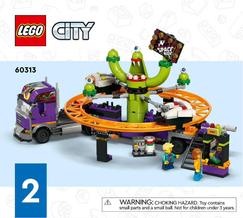 Página 1 del manual Manual de usuario Lego City 60313