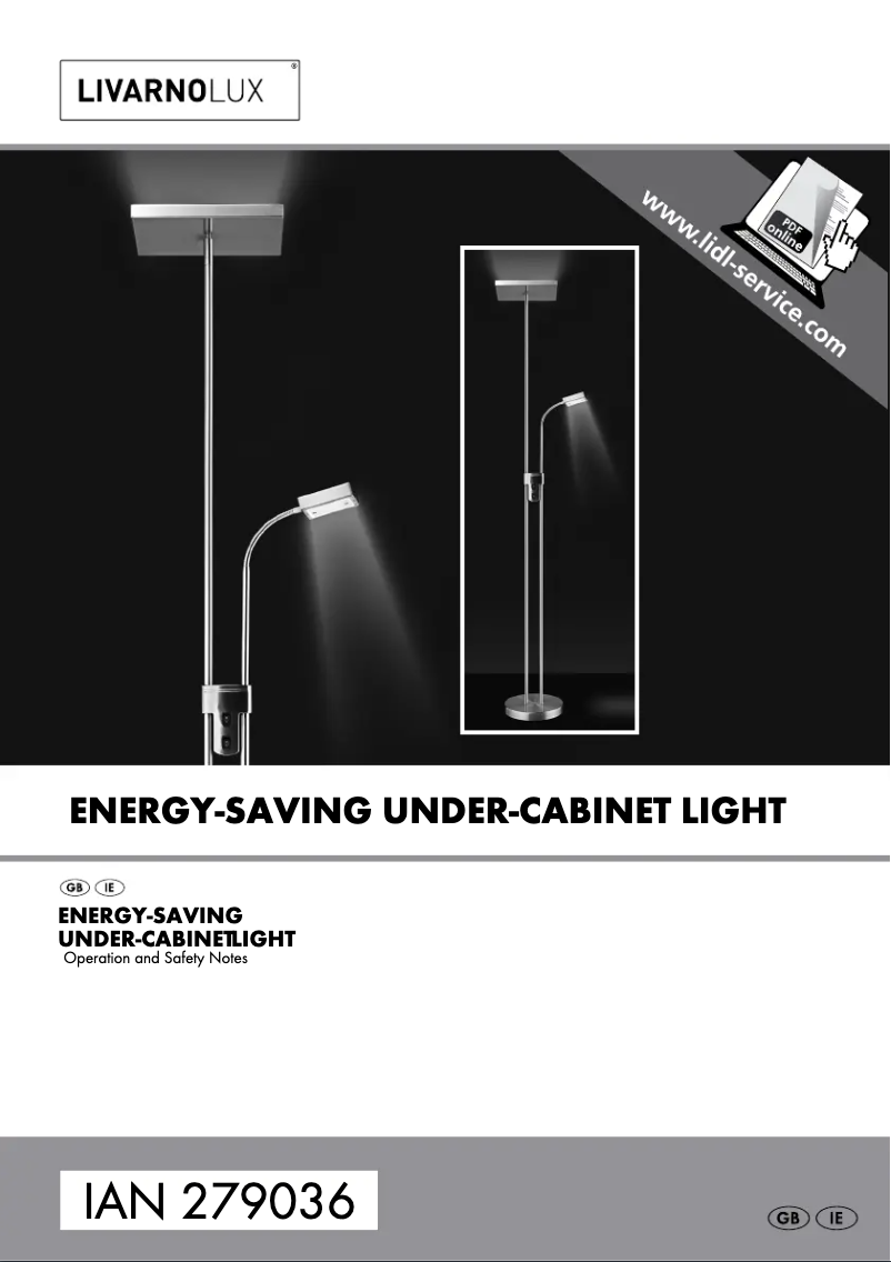 Imagen de la primera página del manual del dispositivo IAN 279036