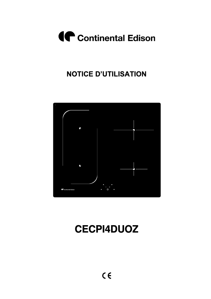 Imagen de la primera página del manual del dispositivo CECPI4DUO