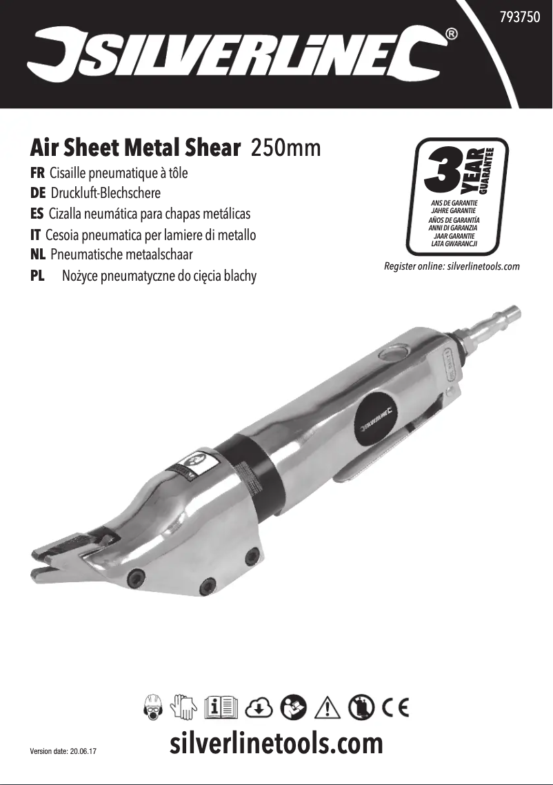 Imagen de la primera página del manual del dispositivo 793750