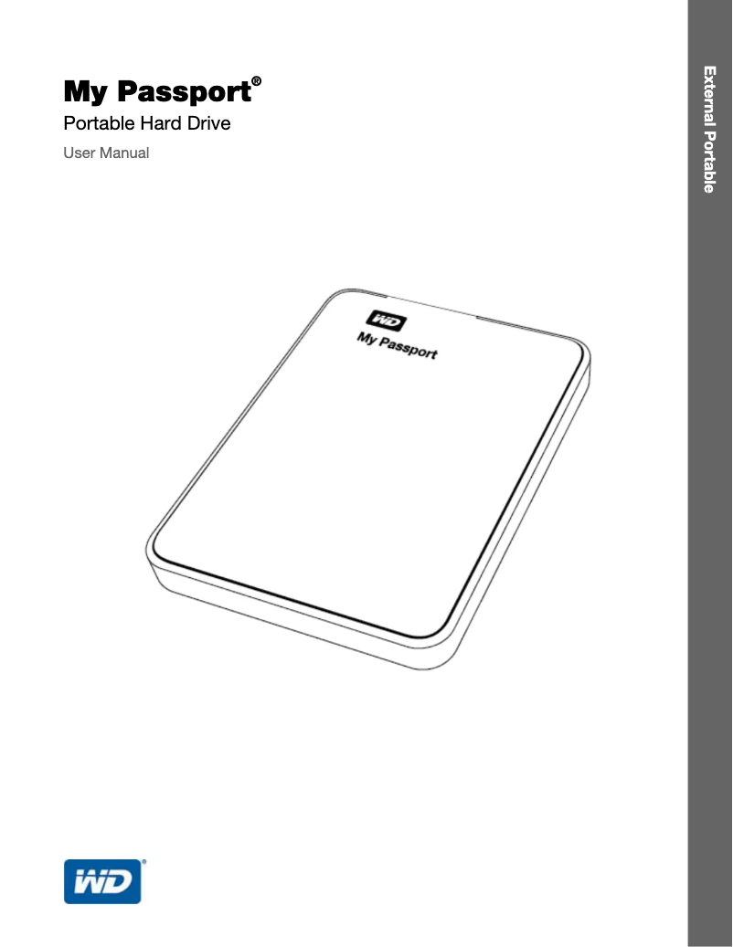 Página 1 del manual Manual de usuario Western Digital My Passport Ultra