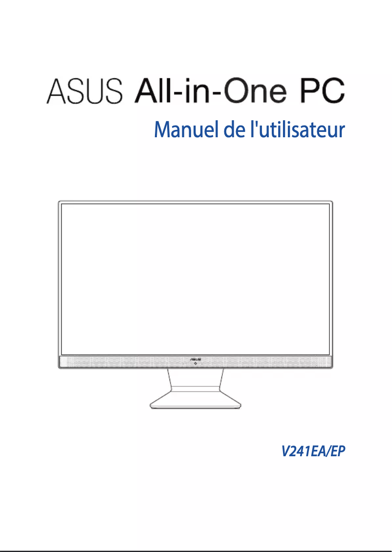 Imagen de la primera página del manual del dispositivo V241