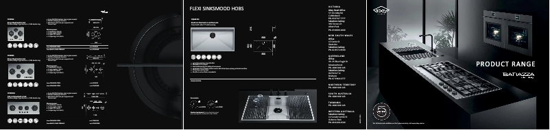 Página 1 del manual Ficha técnica Barazza 1PLE3D