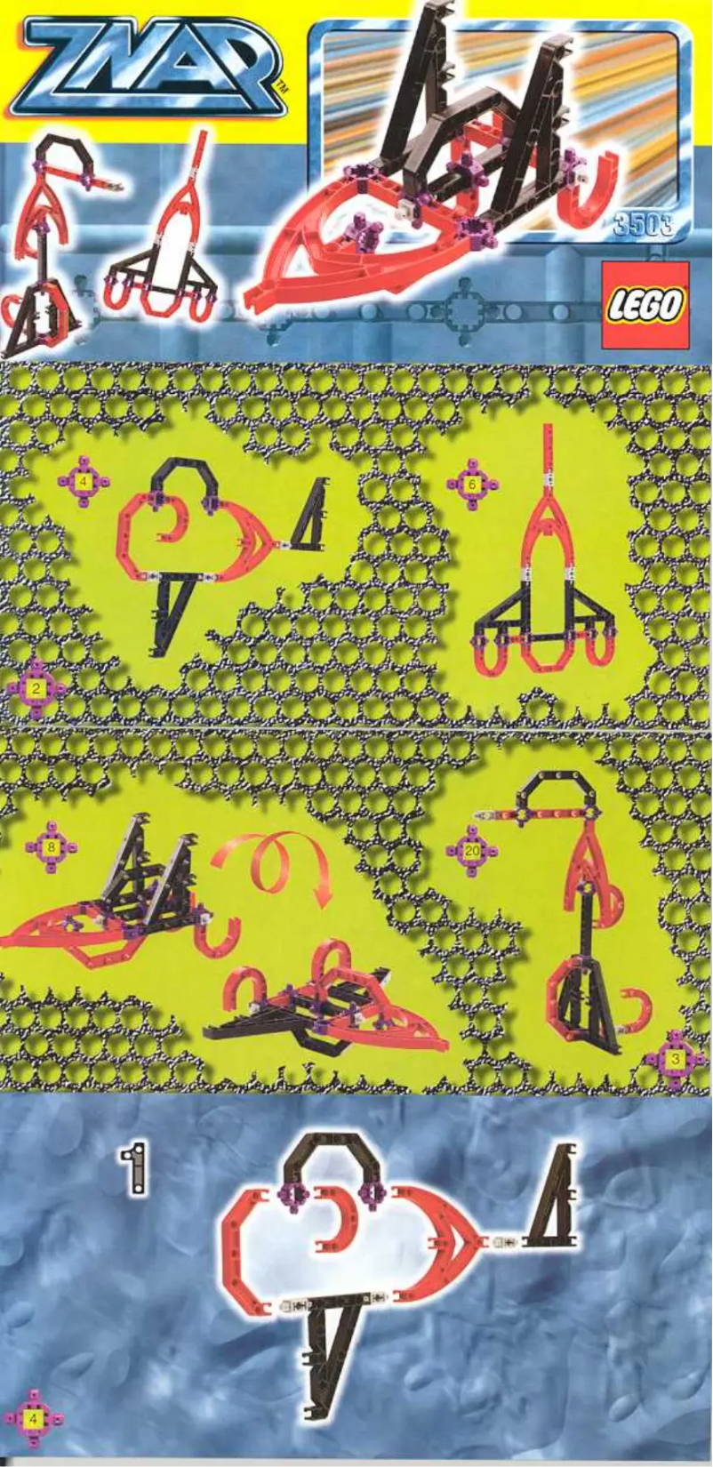 Imagen de la primera página del manual del dispositivo RED SPEED BOAT