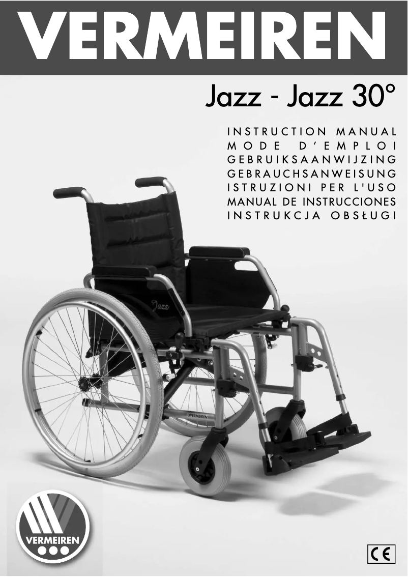 Página 1 del manual Manual de usuario Vermeiren Jazz 30