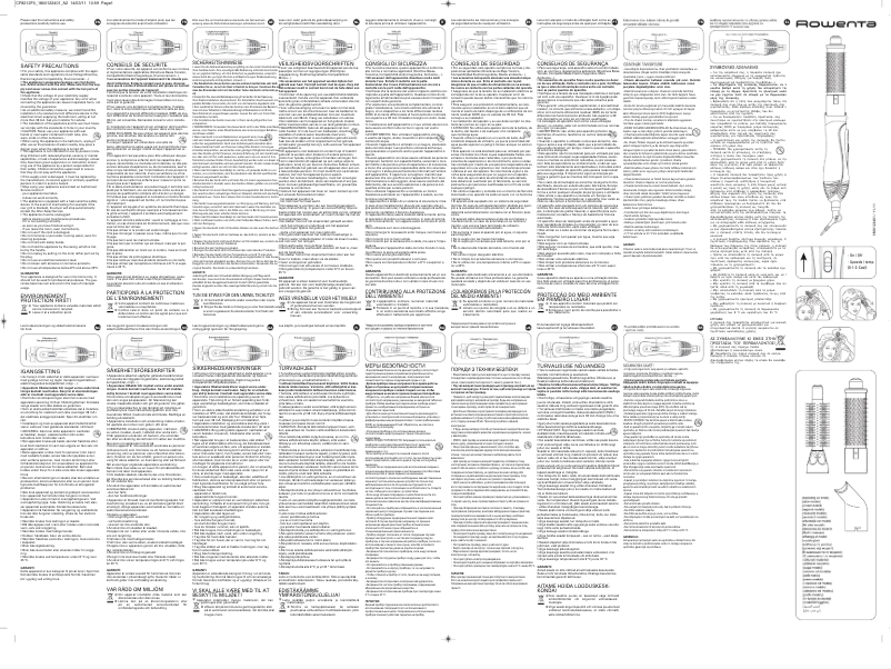 Imagen de la primera página del manual del dispositivo CF8212 Air Brush