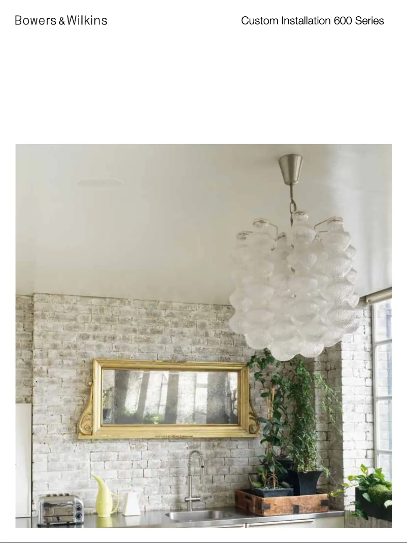 Página nº 1 - Folleto Bowers & Wilkins Performance Series CCM684