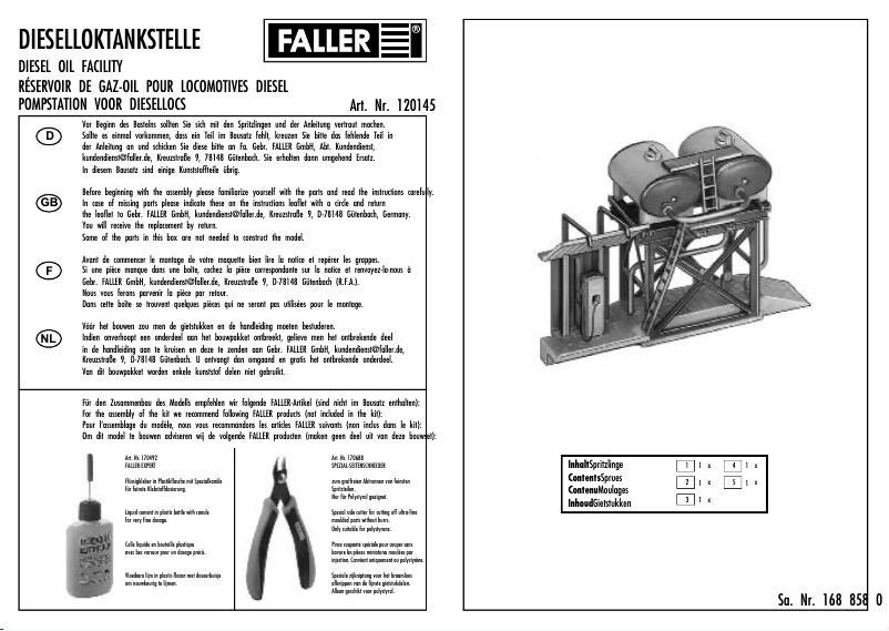 Imagen de la primera página del manual del dispositivo 120145