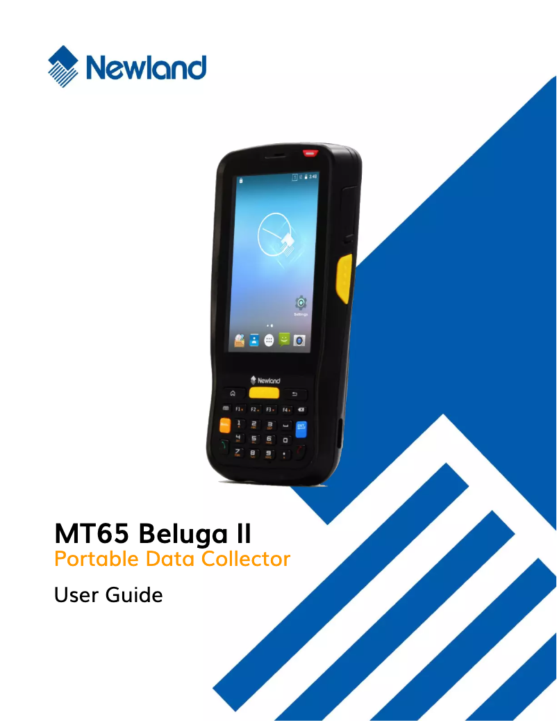 Imagen de la primera página del manual del dispositivo MT65 Beluga II