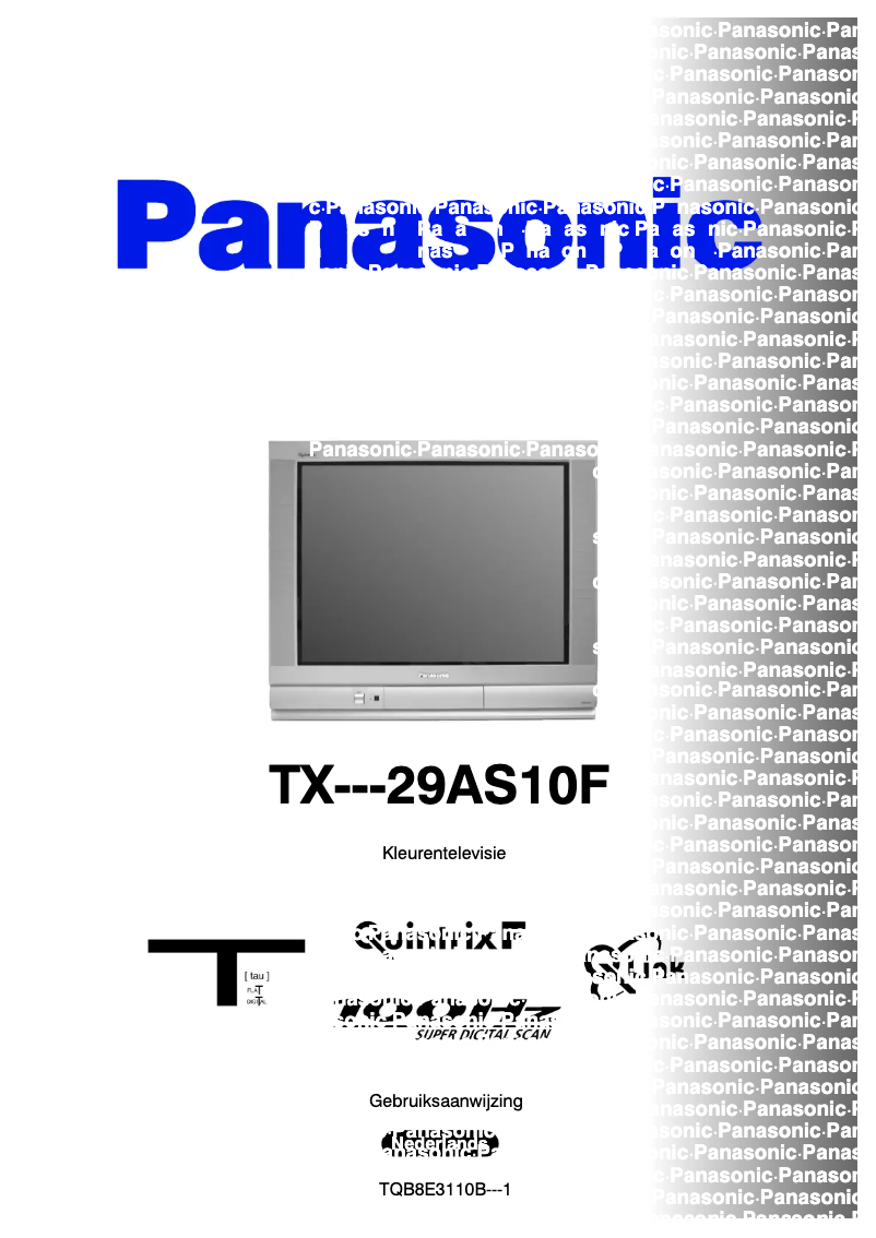 Imagen de la primera página del manual del dispositivo TX-29AS10F