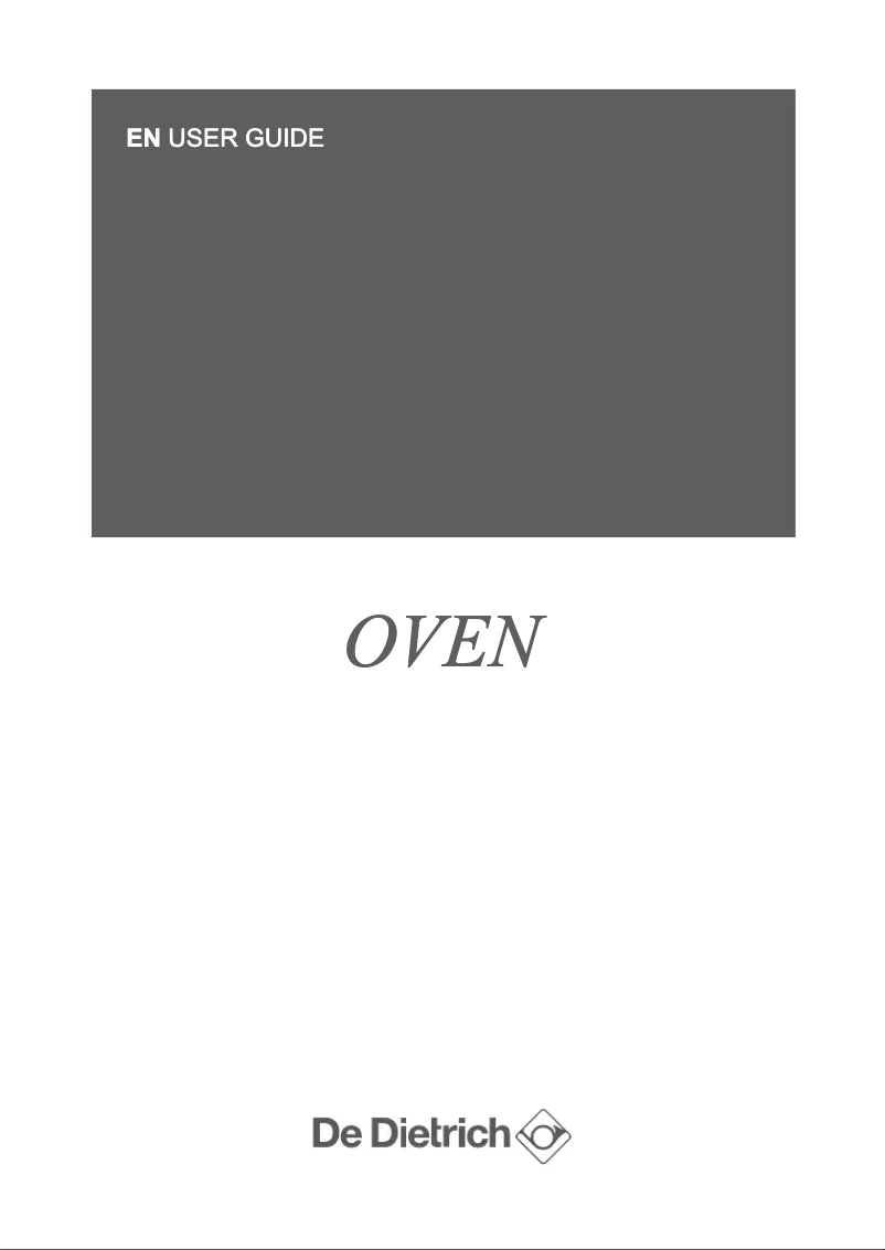 Página 1 del manual Manual de usuario De Dietrich DOC7360X