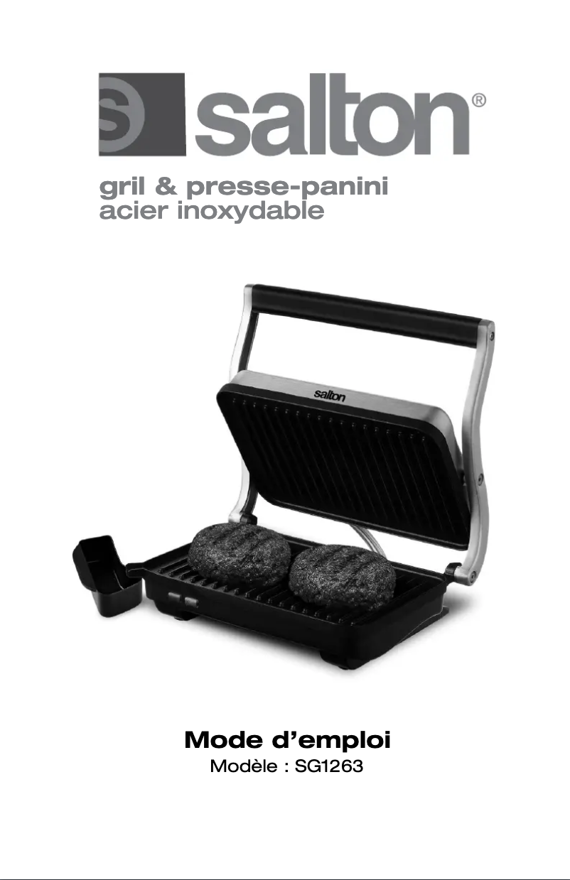 Imagen de la primera página del manual del dispositivo SG1263