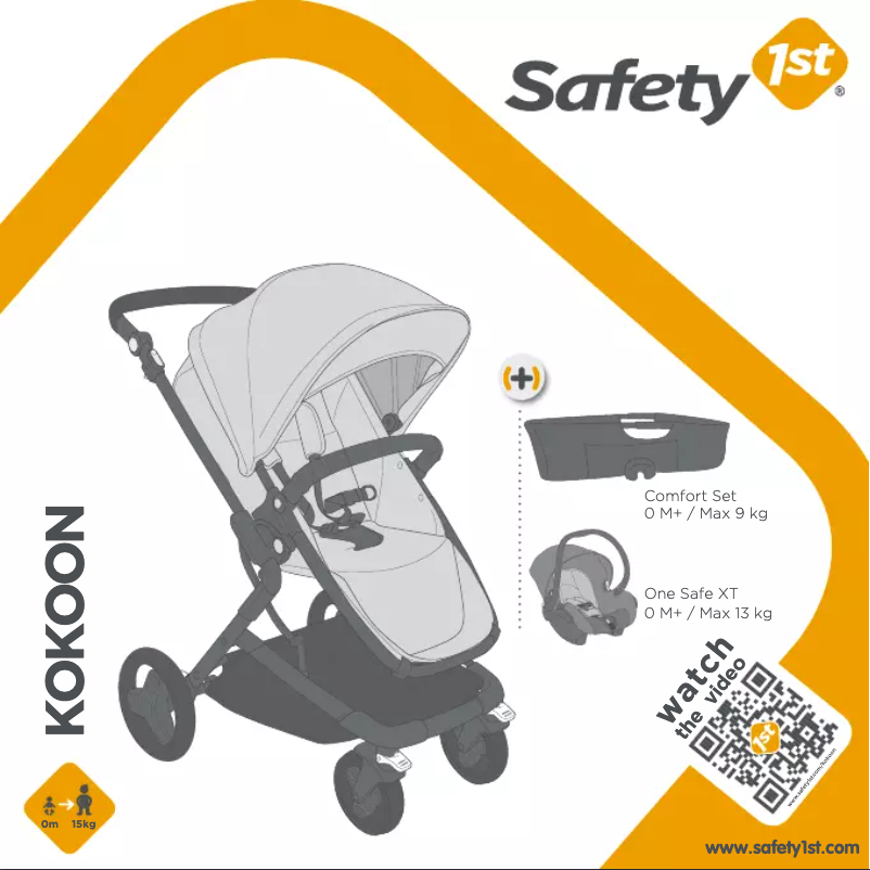 Página nº 1 - Manual de usuario Safety 1st Kokoon Comfort Set