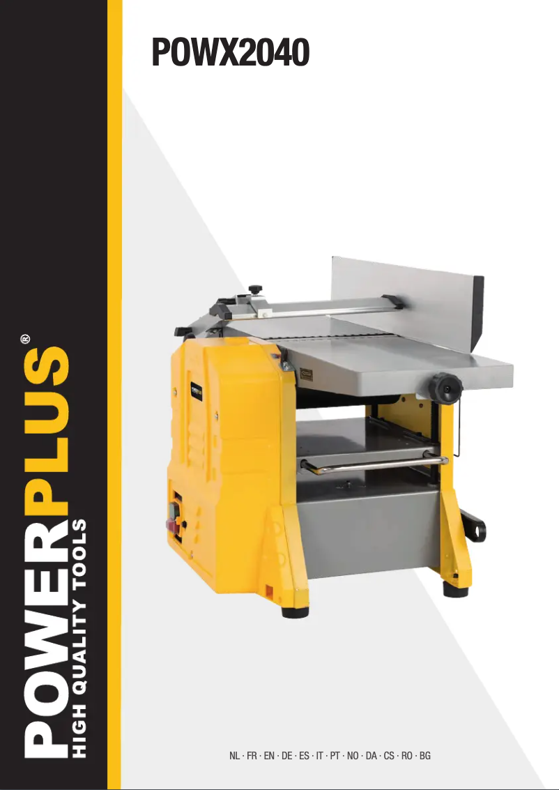 Página 1 del manual Manual de usuario PowerPlus POWX2040