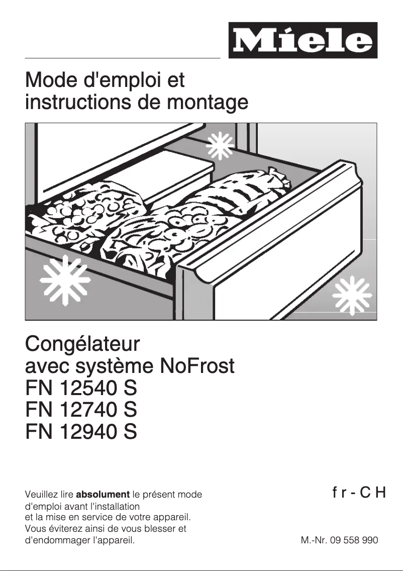 Imagen de la primera página del manual del dispositivo FN 12940 S