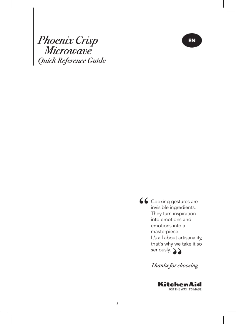 Imagen de la primera página del manual del dispositivo KMQCX 45600