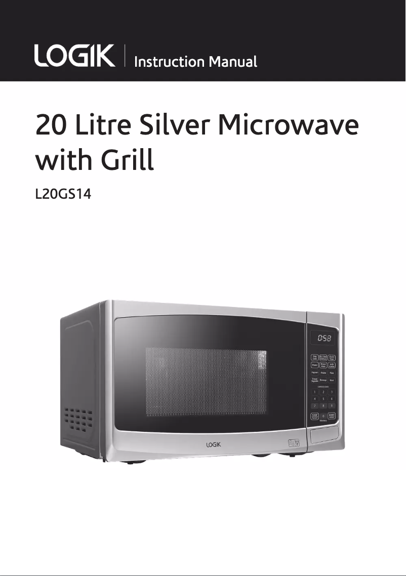 Imagen de la primera página del manual del dispositivo L20GS14