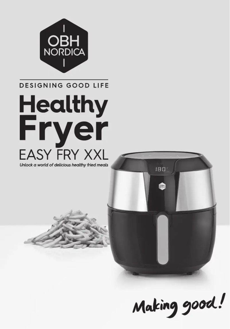 Imagen de la primera página del manual del dispositivo Easy Fry XXL AG701DS0