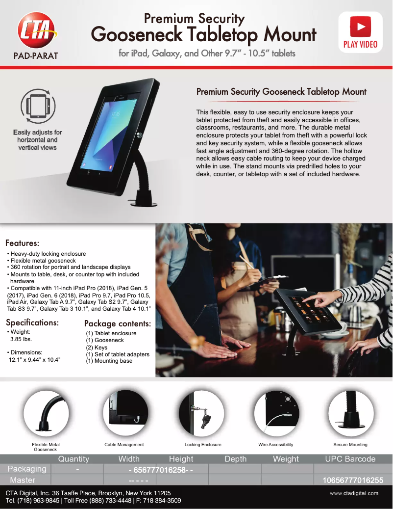 Imagen de la primera página del manual del dispositivo PAD-PARAT