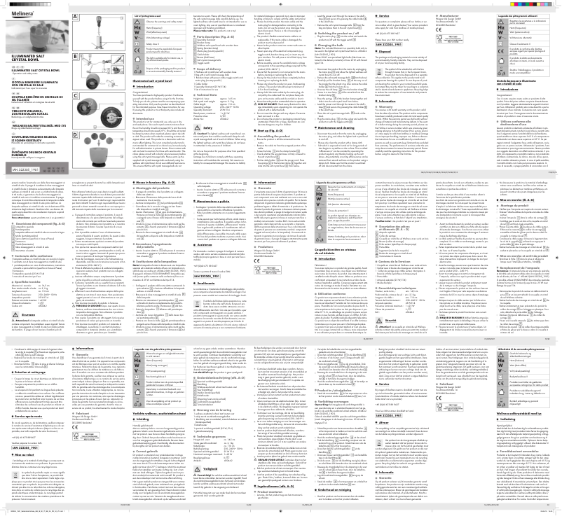 Página 1 del manual Manual de usuario Melinera IAN 322305