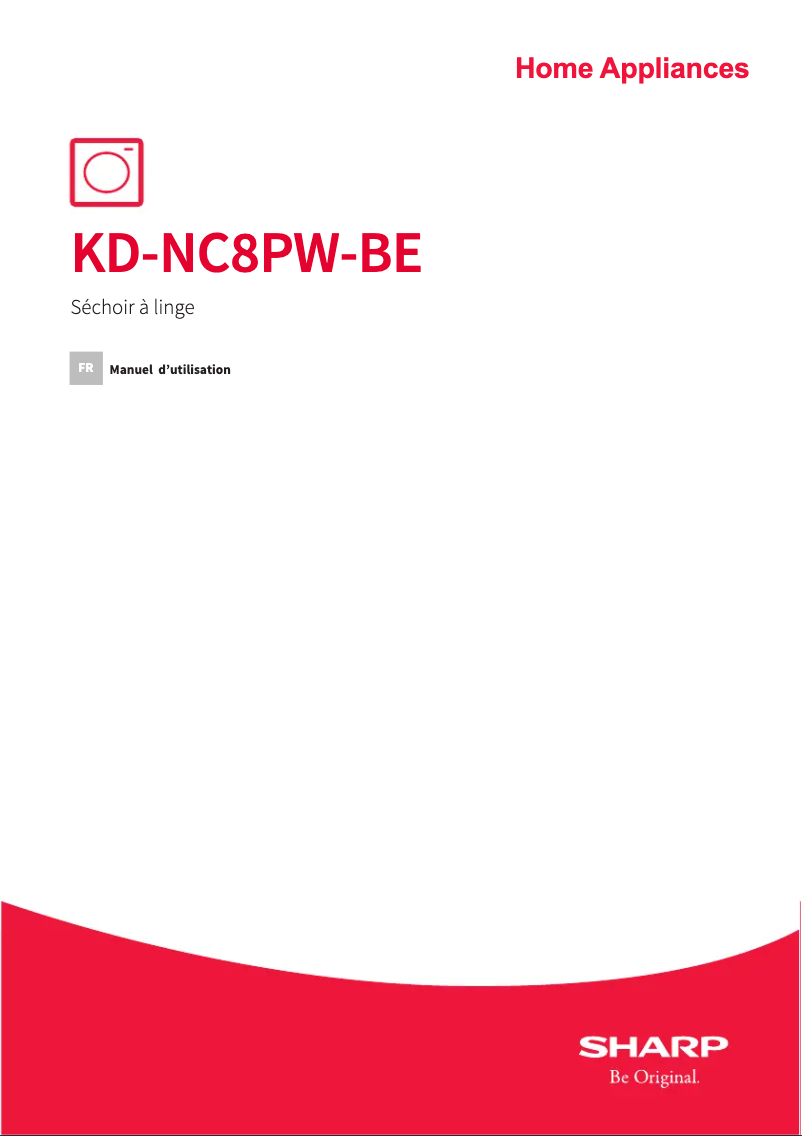 Imagen de la primera página del manual del dispositivo KD-NC8PW-BE