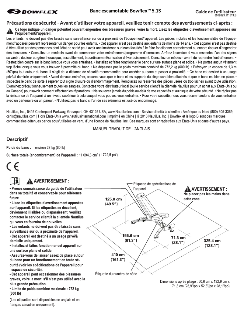 Imagen de la primera página del manual del dispositivo SelectTech 5.1S