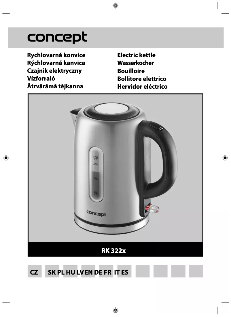 Página 1 del manual Manual de usuario Concept RK3226