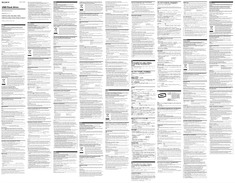 Imagen de la primera página del manual del dispositivo USM16GL