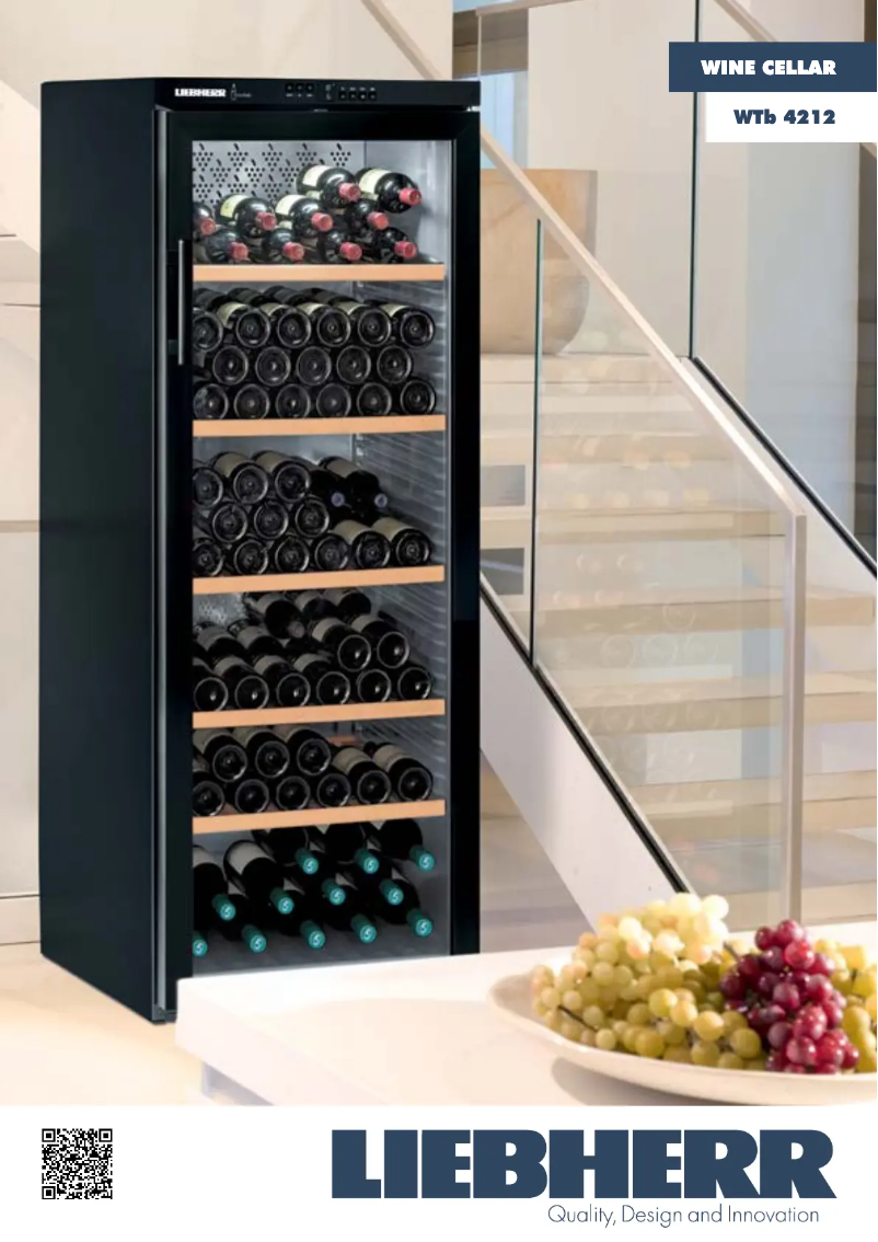 Página 1 del manual Ficha técnica Liebherr WTb4212