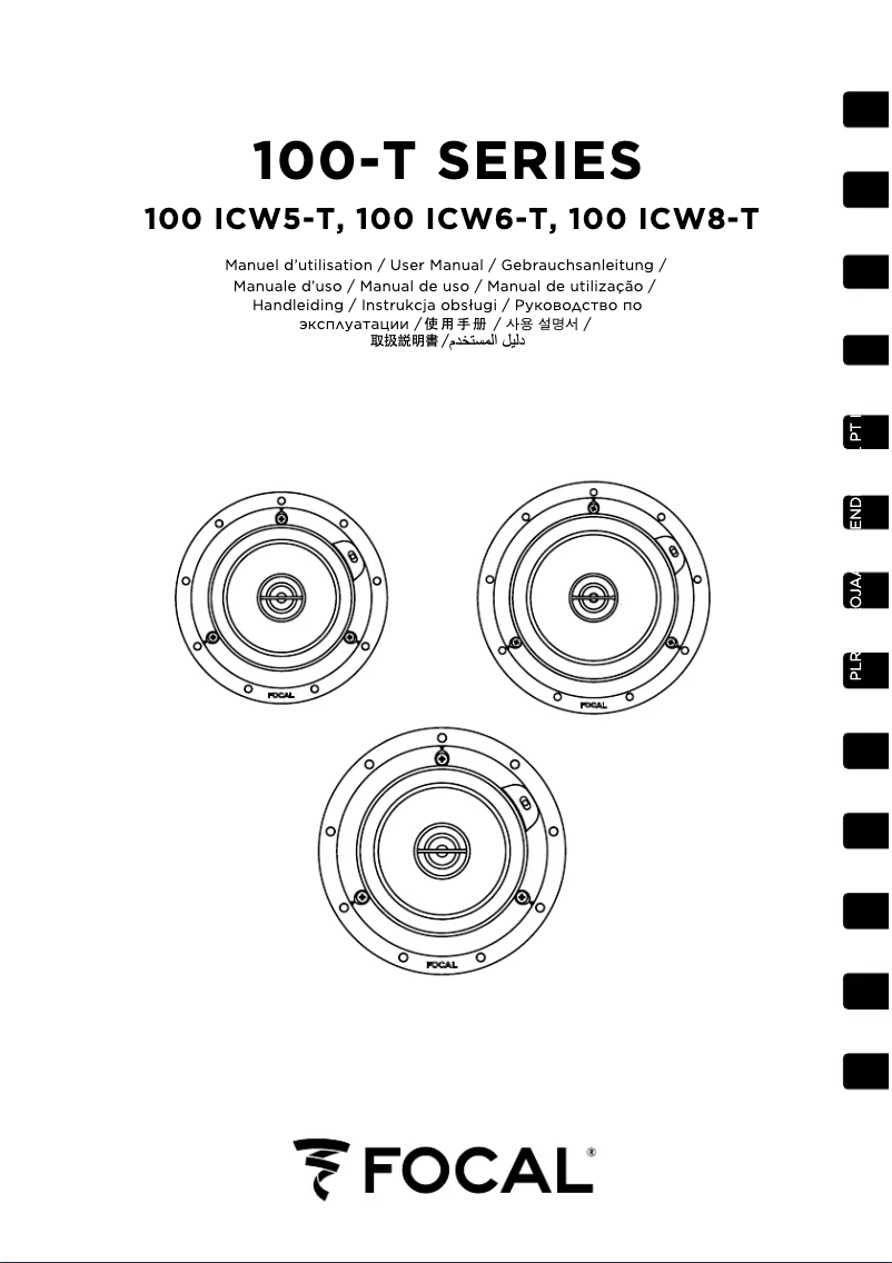 Imagen de la primera página del manual del dispositivo 100 ICW5-T