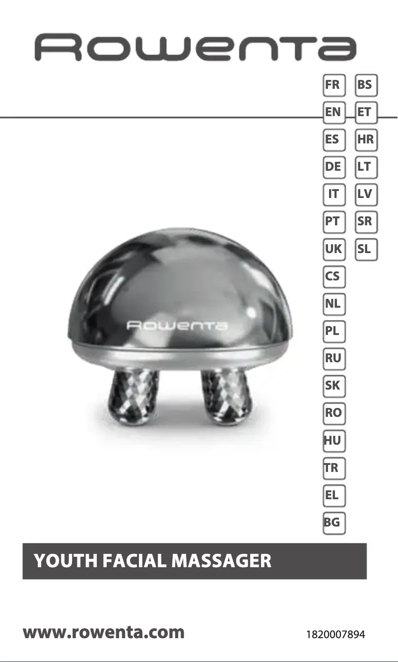 Página 1 del manual Manual de usuario Rowenta Youth LV6020