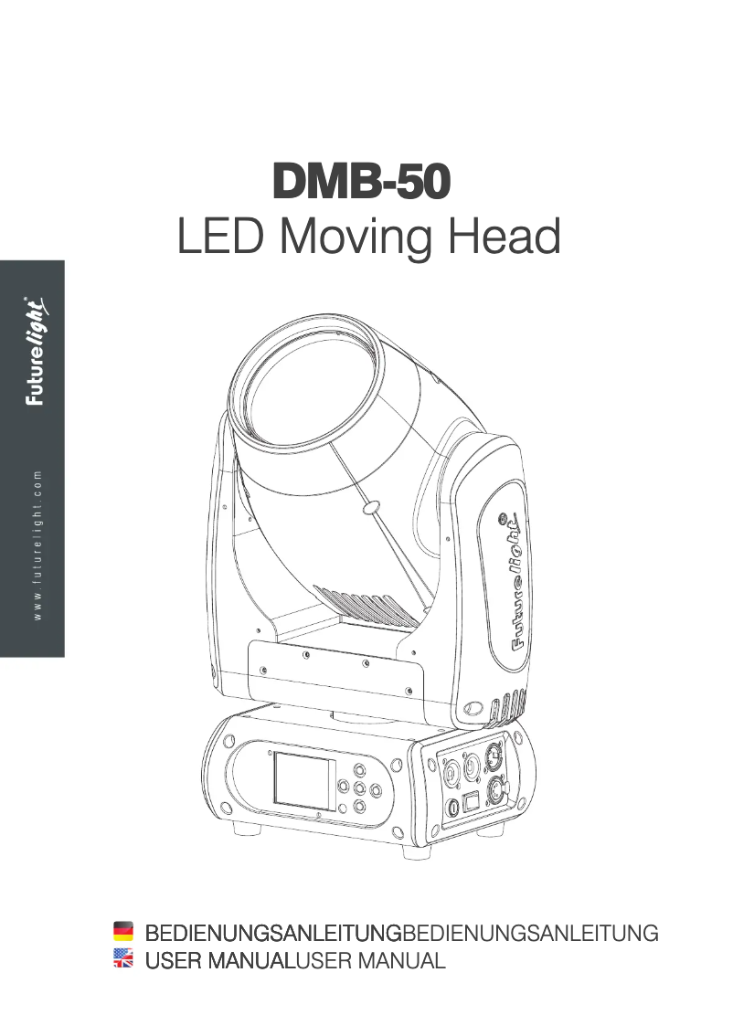 Página 1 del manual Manual de usuario Futurelight DMB-50