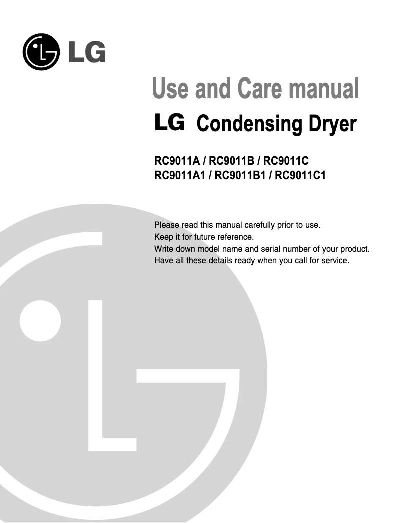 Imagen de la primera página del manual del dispositivo RC9011C1