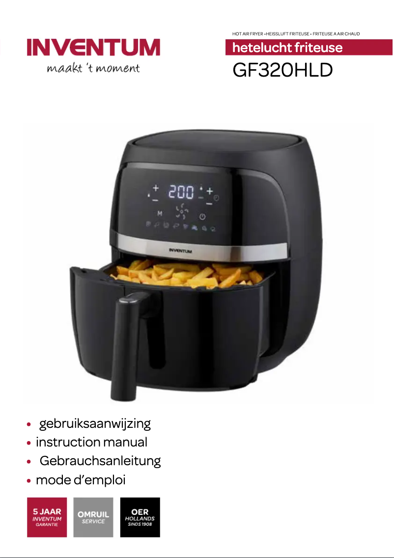 Página 1 del manual Manual de usuario Inventum GF320HLD