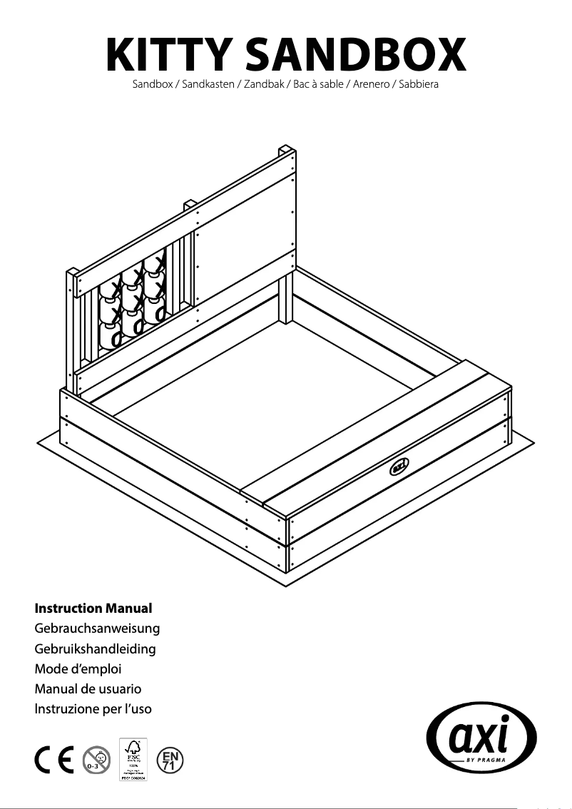 Imagen de la primera página del manual del dispositivo Kitty