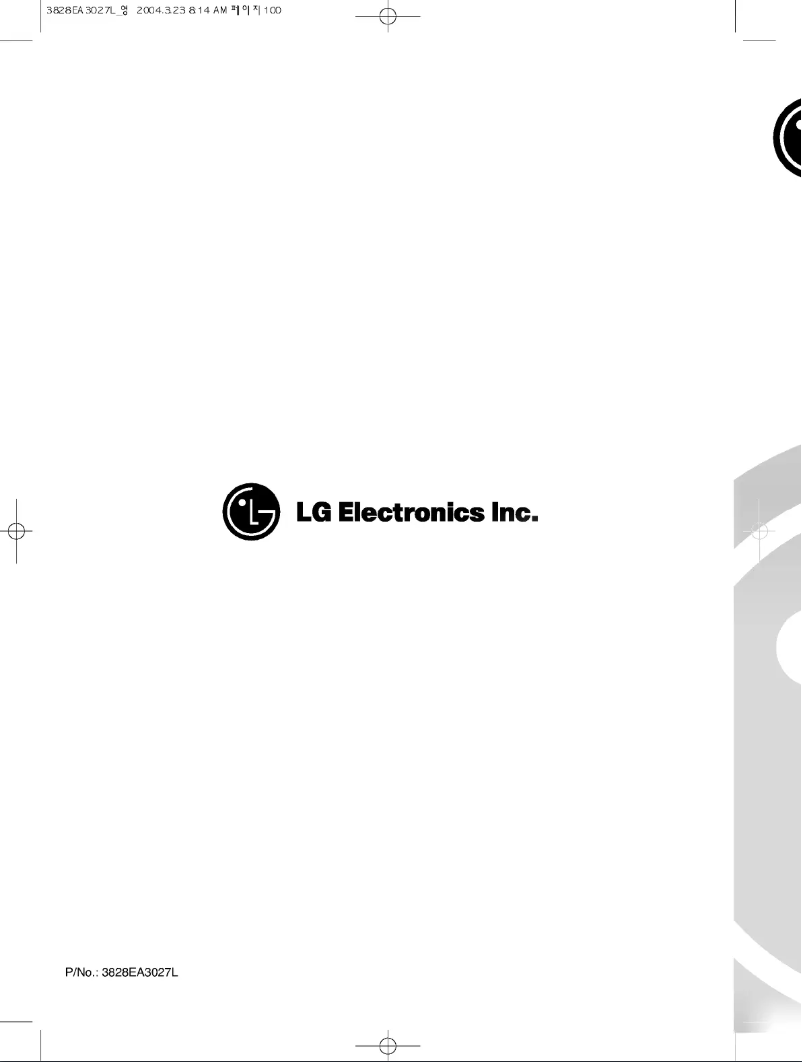 Página 1 del manual Manual de usuario LG WF-T855A