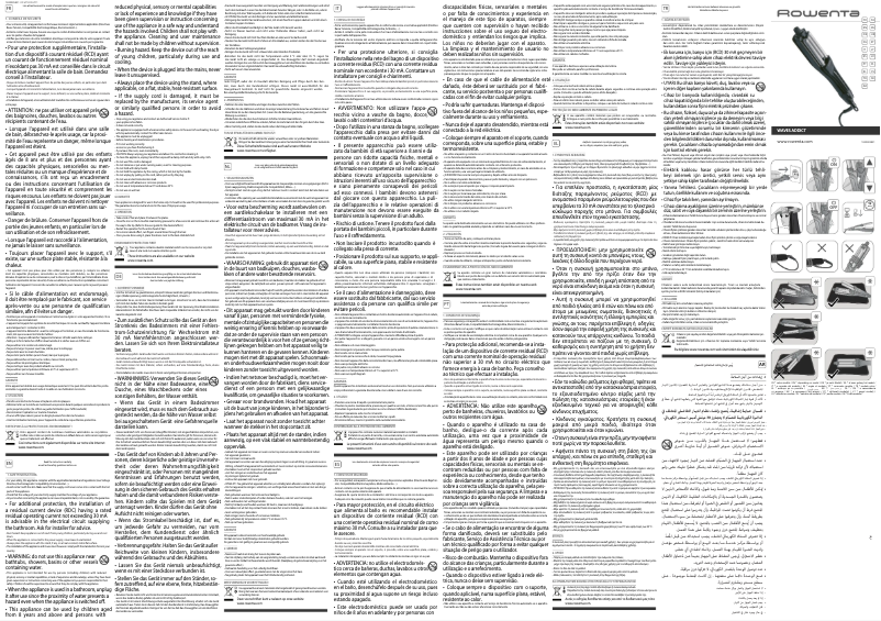 Imagen de la primera página del manual del dispositivo Waves Addict CF4710