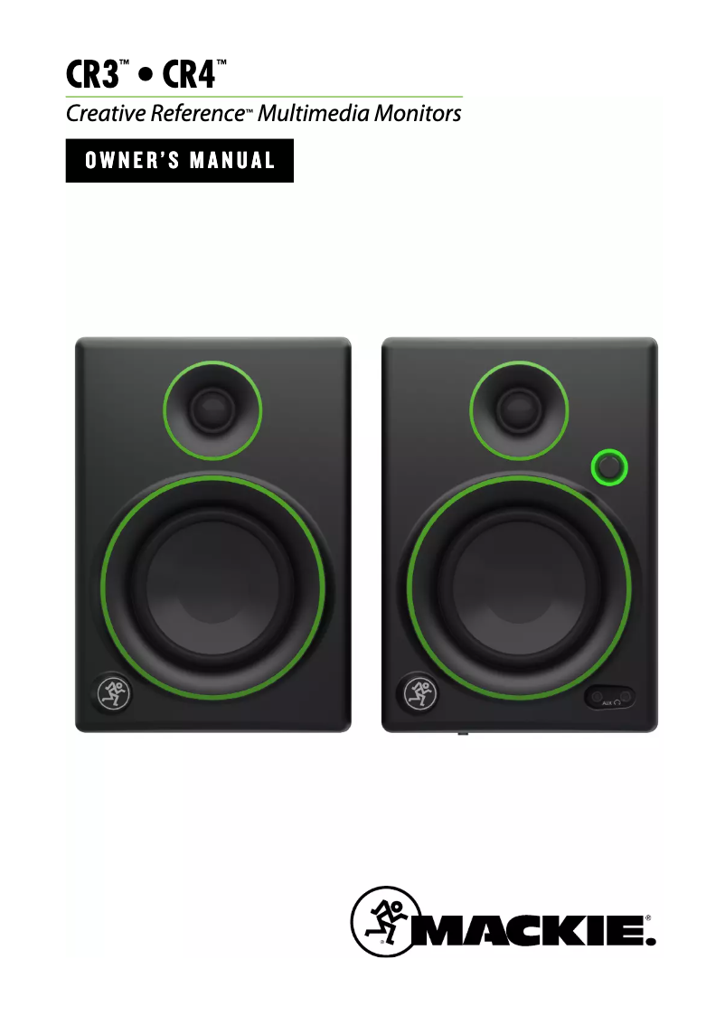 Imagen de la primera página del manual del dispositivo CR4 LTD