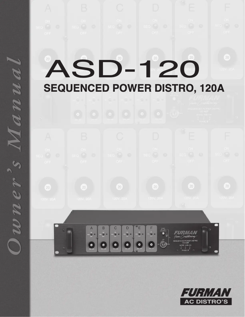 Imagen de la primera página del manual del dispositivo ASD-120 2.0